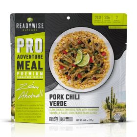 6 CT ReadyWise Pro Adventure Meal Pork Chile Verde