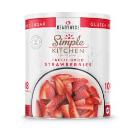 Simple Kitchen FD Sliced Strawberries - 18 Serving Can