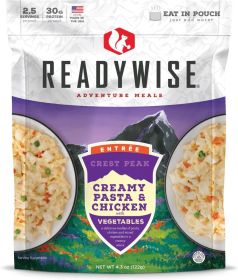 6 CT Case Crest Peak Creamy Pasta & Chicken