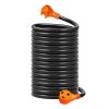 VEVOR 50ft RV Extension Cord Power Cord 30Amp NEMA TT-30R/NEMA TT-30P ETL Listed