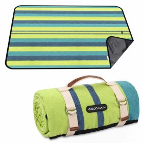 Picnic Blanket Waterproof & Sand Proof,Beach Blanket Portable with Carry Strap