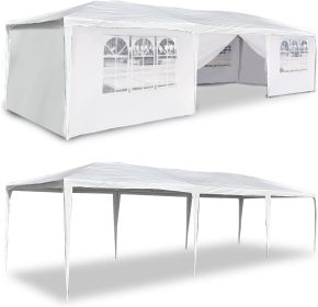 Outdoor Gazebo White Canopy