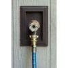 Camco (40055) RV Brass Inline Water Pressure Regulator- Helps Protect RV Plumbing and Hoses from High-Pressure City