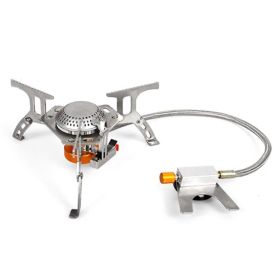 Portable Camping Stove for Outdoor Backpacking Hiking (Color: As pic show)