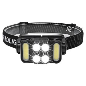 Rechargeable LED Headlamp for Camping Cycling Hiking Hunting (Type: Headlamp, Color: Style A)